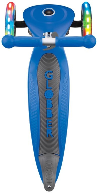 Globber Junior Foldable Lights - hulajnoga 3-kołowa | Navy Blue