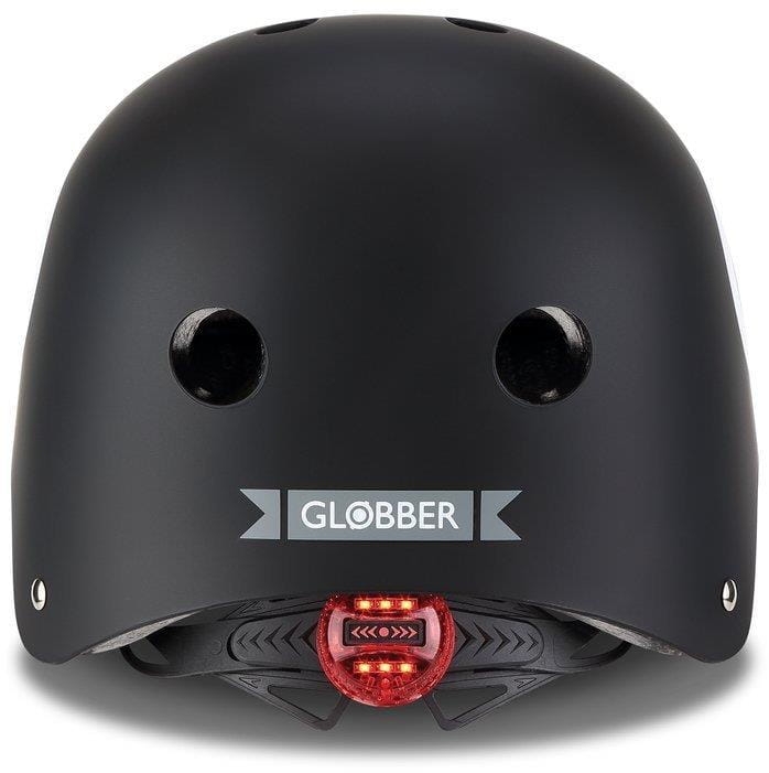 Globber Elite Lights - kask dziecięcy XS/S | Black 8-ball