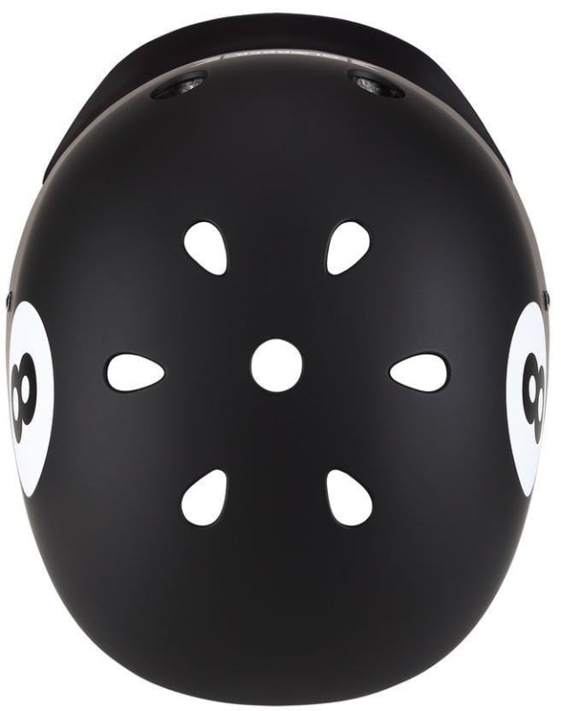 Globber Elite Lights - kask dziecięcy XS/S | Black 8-ball