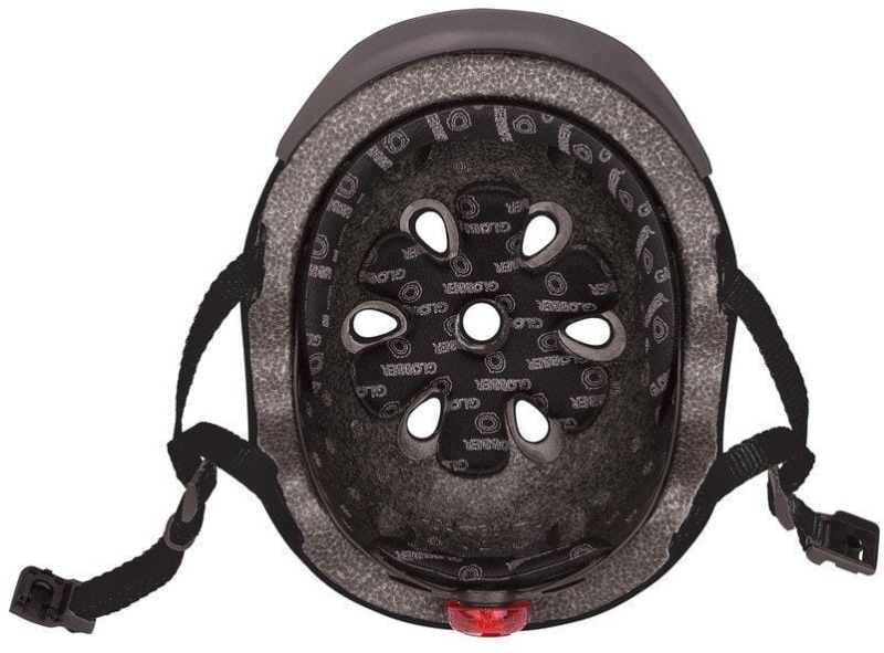 Globber Elite Lights - kask dziecięcy XS/S | Black 8-ball