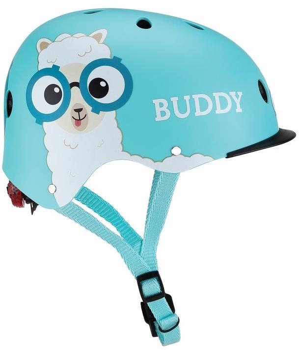 Globber Elite Lights - kask dziecięcy XS/S | Poolside Blue-Buddy