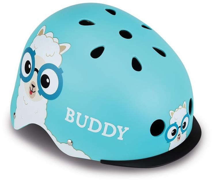Globber Elite Lights - kask dziecięcy XS/S | Poolside Blue-Buddy