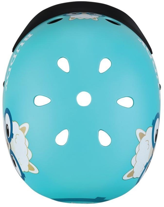 Globber Elite Lights - kask dziecięcy XS/S | Poolside Blue-Buddy