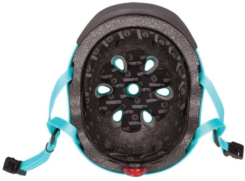 Globber Elite Lights - kask dziecięcy XS/S | Poolside Blue-Buddy