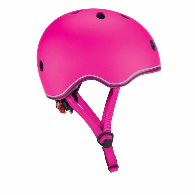 Globber Kids - kask dziecięcy XXS | Neon Pink