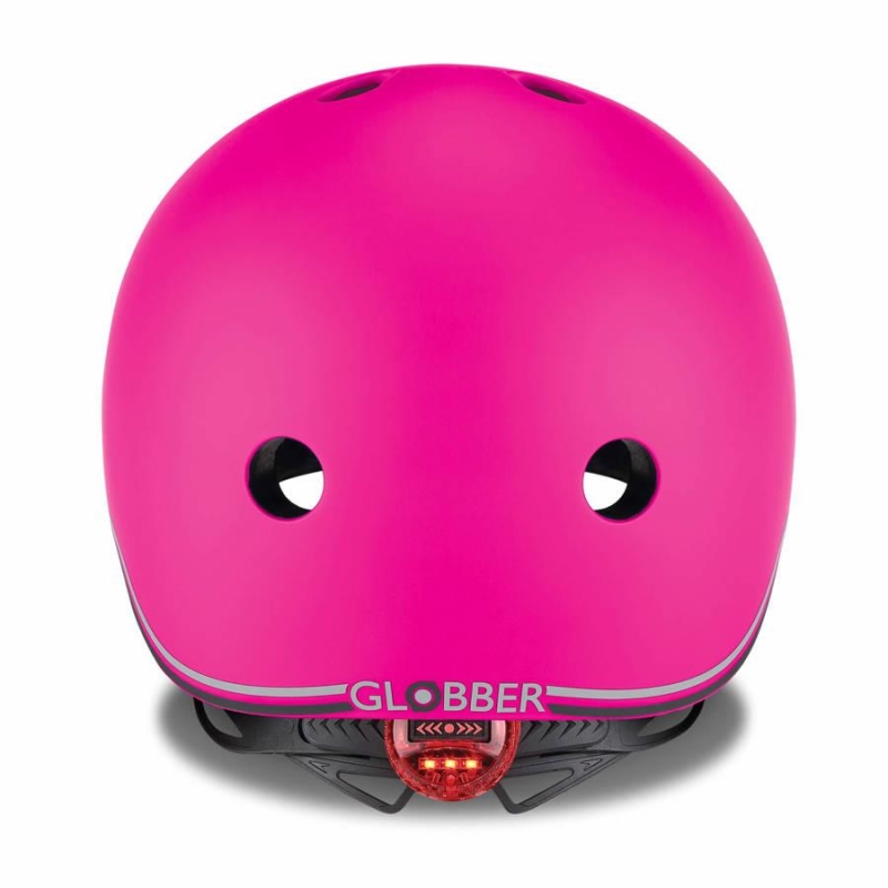 Globber Kids - kask dziecięcy XXS | Neon Pink