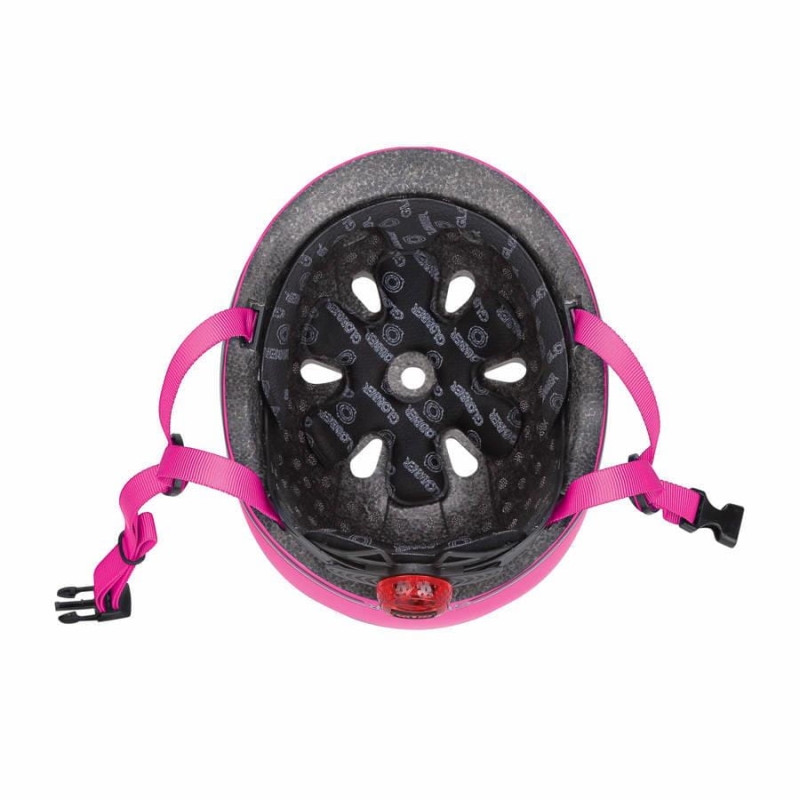 Globber Kids - kask dziecięcy XXS | Neon Pink