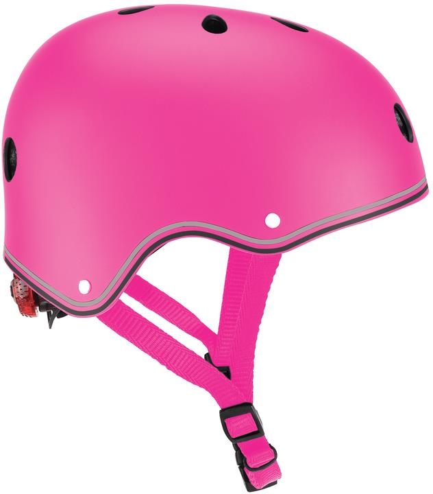 Globber Primo Lights - kask dziecięcy XS/S | Deep Pink