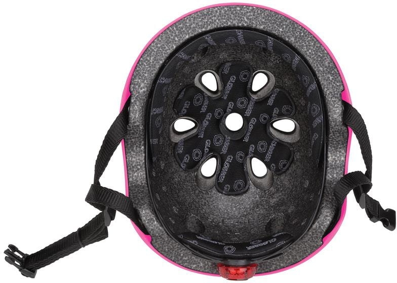 Globber Primo Lights - kask dziecięcy XS/S | Deep Pink