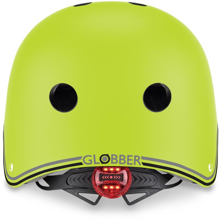 Globber Primo Lights - kask dziecięcy XS/S | Lime Green