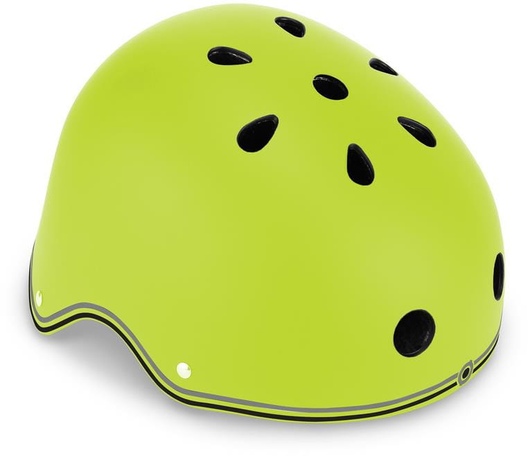 Globber Primo Lights - kask dziecięcy XS/S | Lime Green