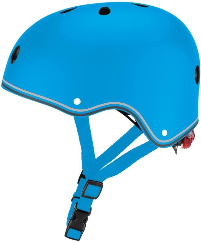 Globber Primo Lights - kask dziecięcy XS/S | Sky Blue