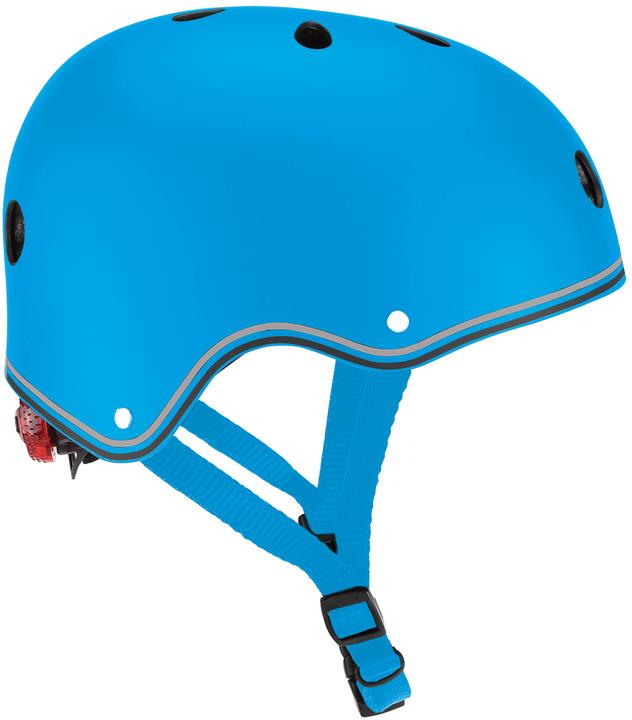 Globber Primo Lights - kask dziecięcy XS/S | Sky Blue