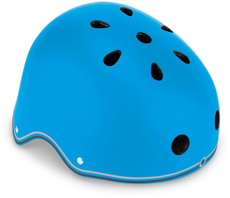 Globber Primo Lights - kask dziecięcy XS/S | Sky Blue