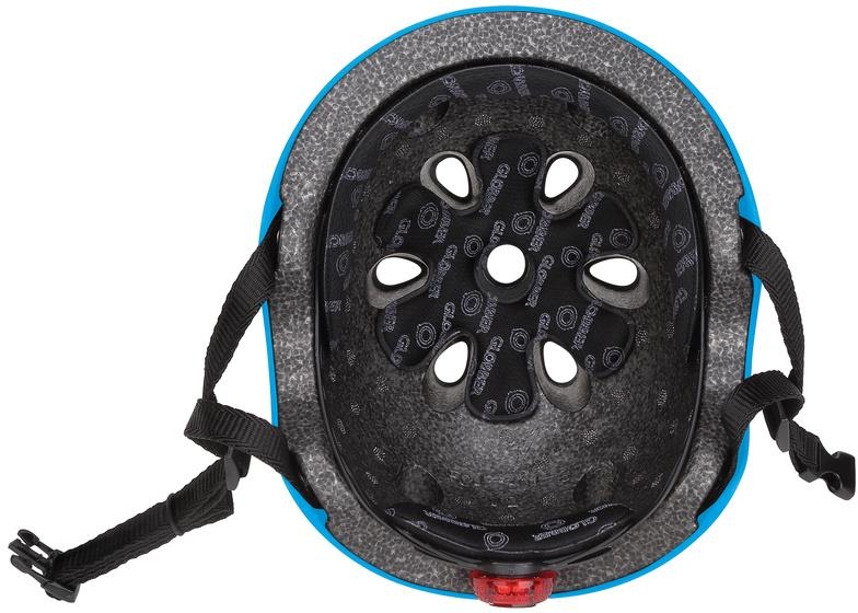 Globber Primo Lights - kask dziecięcy XS/S | Sky Blue