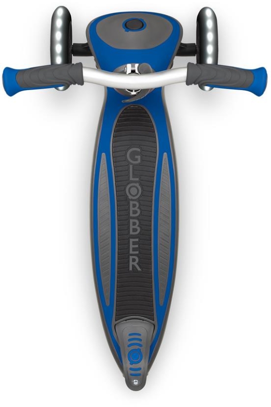 Globber Master Lights - hulajnoga trójkołowa | Navy Blue