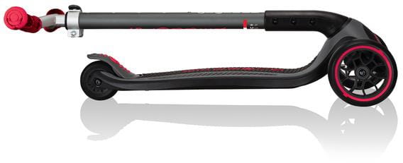 Globber Master Prime - hulajnoga 3-kołowa | Black-New Red