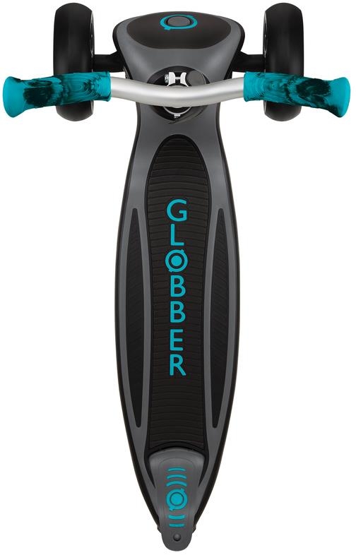 Globber Master Prime - hulajnoga 3-kołowa | Black-Teal