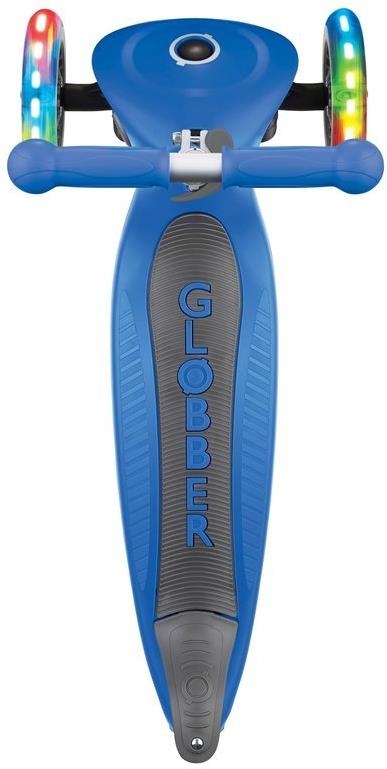 Globber Primo Foldable Lights - hulajnoga 3 kołowa LED | Navy Blue