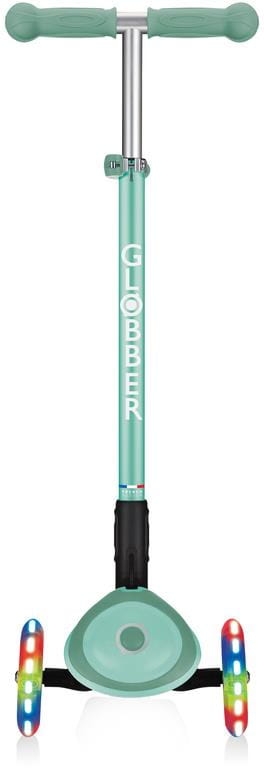 Globber Primo Foldable Plus Lights - hulajnoga 3 kołowa | Mint
