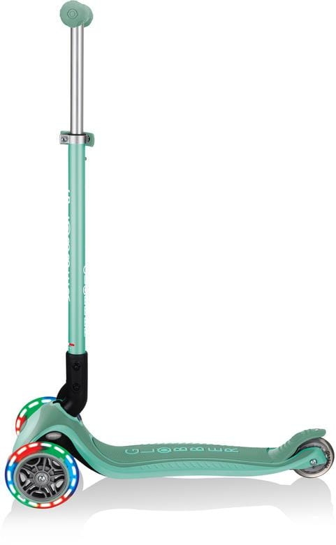 Globber Primo Foldable Plus Lights - hulajnoga 3 kołowa | Mint