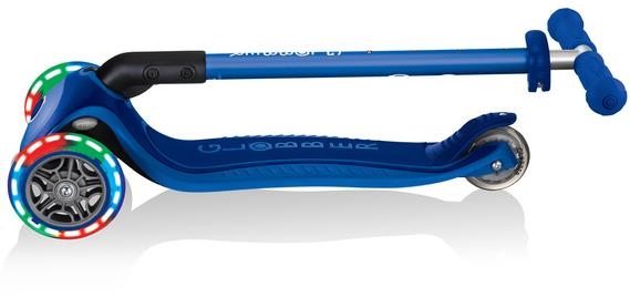 Globber Primo Foldable Plus Lights - hulajnoga 3 kołowa | Navy Blue