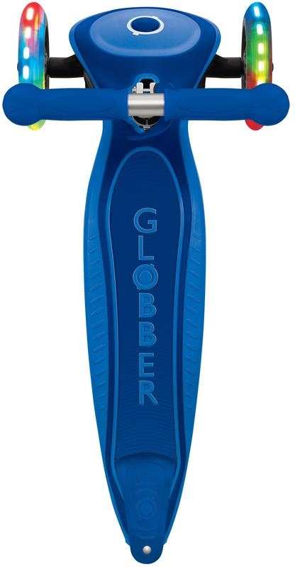 Globber Primo Foldable Plus Lights - hulajnoga 3 kołowa | Navy Blue