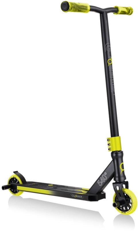 Globber STUNT GS 540 - hulajnoga wyczynowa | Black Yellow