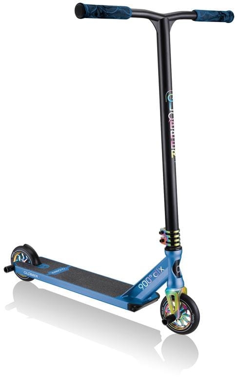 Globber STUNT GS 900 DELUXE - hulajnoga wyczynowa | Black Blue Neo Chrome