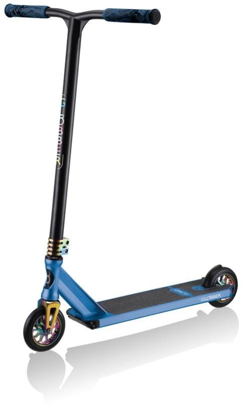 Globber STUNT GS 900 DELUXE - hulajnoga wyczynowa | Black Blue Neo Chrome