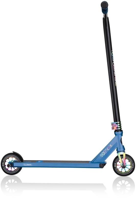Globber STUNT GS 900 DELUXE - hulajnoga wyczynowa | Black Blue Neo Chrome