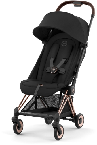 Cybex Coya - luksusowy wózek spacerowy | Sepia Black on Rosegold