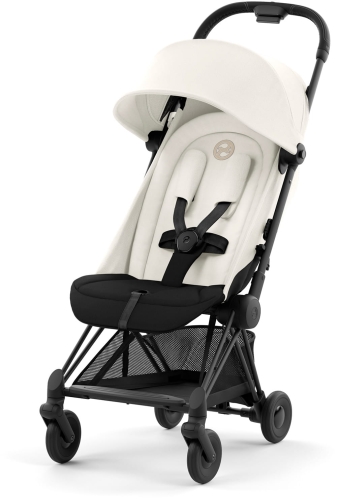 Cybex Coya - luksusowy wózek spacerowy | Off White on Matt Black