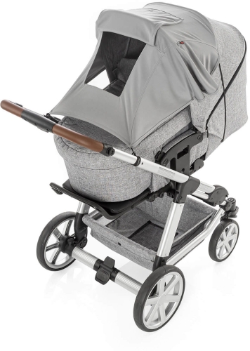 Reer - daszek przeciwsłoneczny do wózka z filtrem UV UPF 50+ | Grey