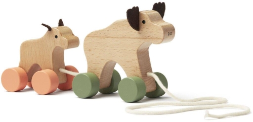 Kid's Concept - Rodzina łosi do ciągnięcia EDVIN | Multicolor (EDVIN)