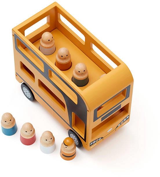 Kid's Concept - Autobus piętrowy | Multicolor (AIDEN)