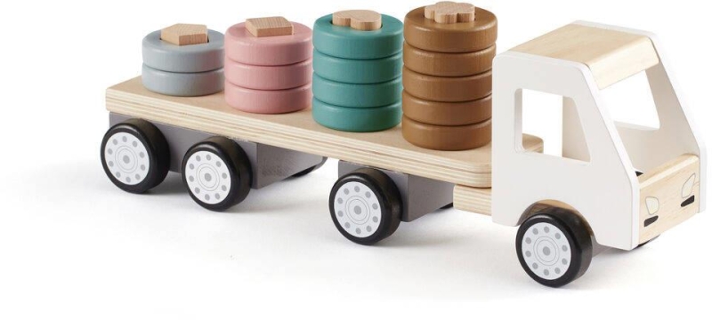 Kid's Concept - Ciężarówka z przyczepą sorter | Multicolor (AIDEN)