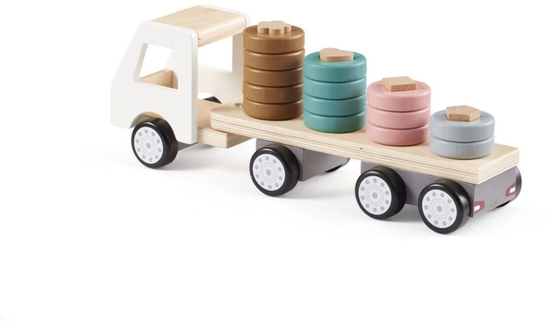 Kid's Concept - Ciężarówka z przyczepą sorter | Multicolor (AIDEN)