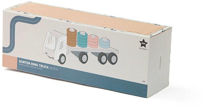 Kid's Concept - Ciężarówka z przyczepą sorter | Multicolor (AIDEN)