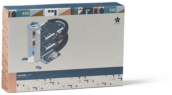 Kid's Concept - Garaż samochodowy | Multicolor (AIDEN)