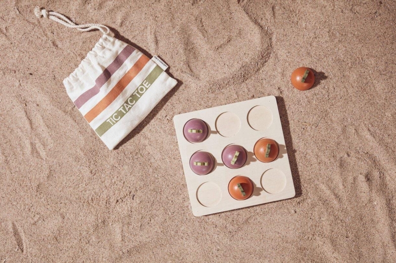 Kid's Concept - Gra "Kółko i krzyżyk" warzywka | Multicolor (KID'S BASE)