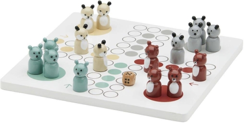 Kid's Concept - Gra planszowa Ludo | Multicolor (EDVIN)