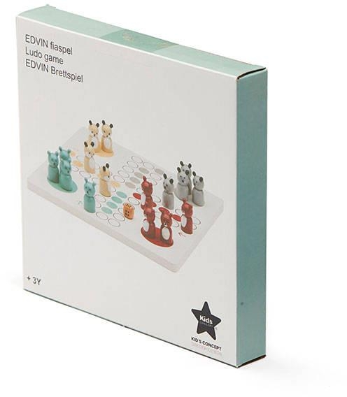 Kid's Concept - Gra planszowa Ludo | Multicolor (EDVIN)