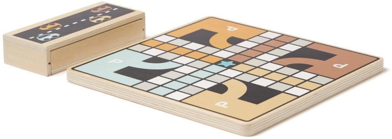 Kid's Concept - Gra planszowa Ludo | Multicolor (AIDEN)