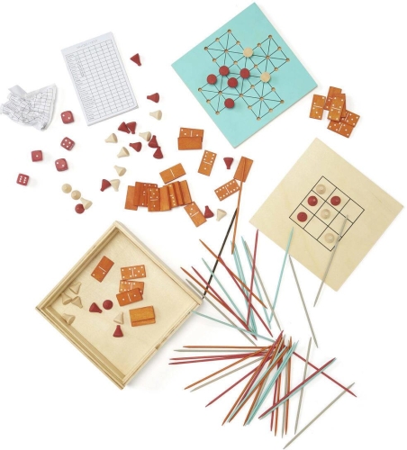 Kid's Concept - Gry planszowe 6w1 | Multicolor (KID'S BASE)