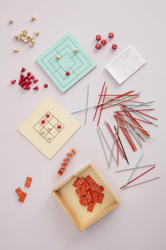 Kid's Concept - Gry planszowe 6w1 | Multicolor (KID'S BASE)