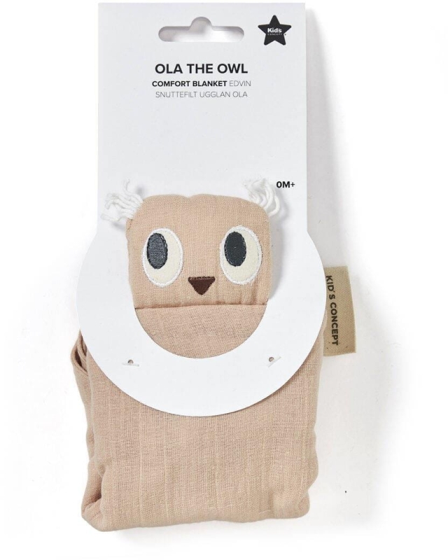 Kid's Concept - Komfortowy kocyk | Sowa Ola (EDVIN)