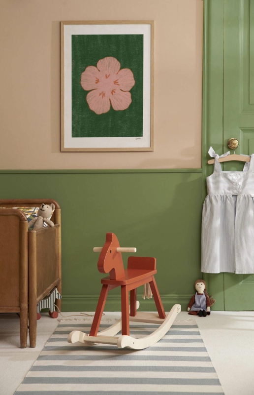 Kid's Concept - Koń na biegunach | Orange Red (CARL LARSSON)