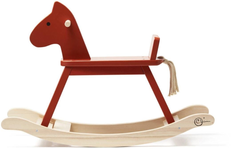Kid's Concept - Koń na biegunach | Orange Red (CARL LARSSON)
