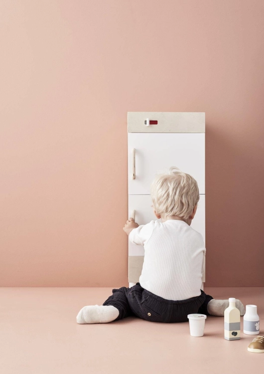 Kid's Concept - Lodówka z zamrażarką | Multicolor (KID'S HUB)